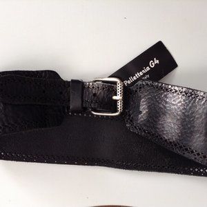 Pelleteria G4 Italian wide leather belt